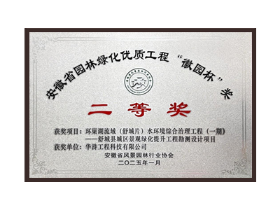 云南荣获2025“徽园杯”奖二等奖